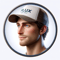 DALL·E 2024-01-05 13.17.32 - A photorealistic circular profile picture of a young, white male CEO of Flux Electrics, looking to the left instead of directly at the camera. He has 